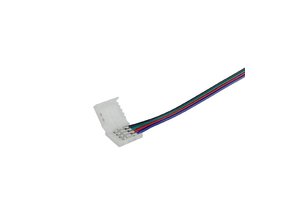 Connector mit Kabel für 10mm Led Streifen RGB 12V-24V