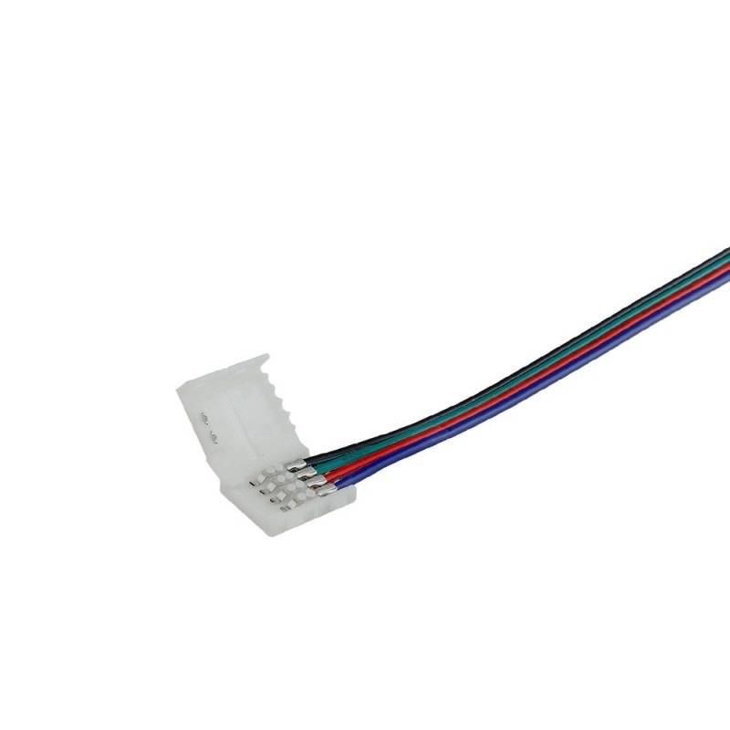 Led Streifen Connector Plastik mit Kabel 5050 RGB