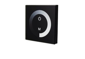 Glas Design LED Controller - Einbau Touchpaneel 96W 12V Schwarz