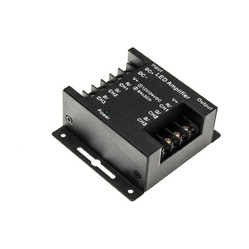 Verstärker 288W/12V 576W/24V 24A (RGB, CCT, Single Color)