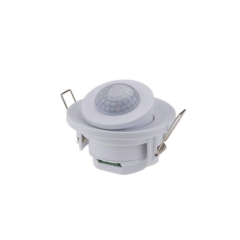 LED Bewegungsmelder Einbau Schwenkbar bis 300W Ø8m 360° IP20