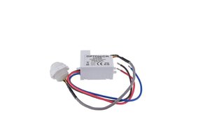 LED Bewegungsmelder Einbau Mini bis 100W Ø2-6m 120° IP20/IP65