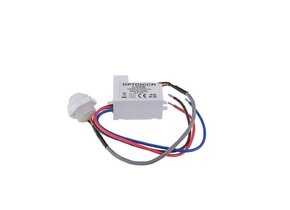 LED Bewegungsmelder Einbau Mini bis 100W Ø2-6m 120° IP20/IP65
