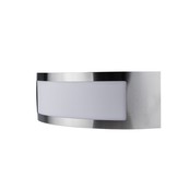 Wandlampe mit E27 Fassung Edelstahl Classic IP44