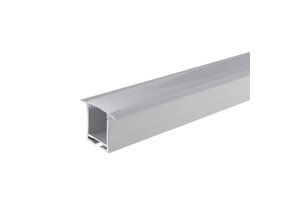 LED Profil Decken Einbau eloxiert 2m SET