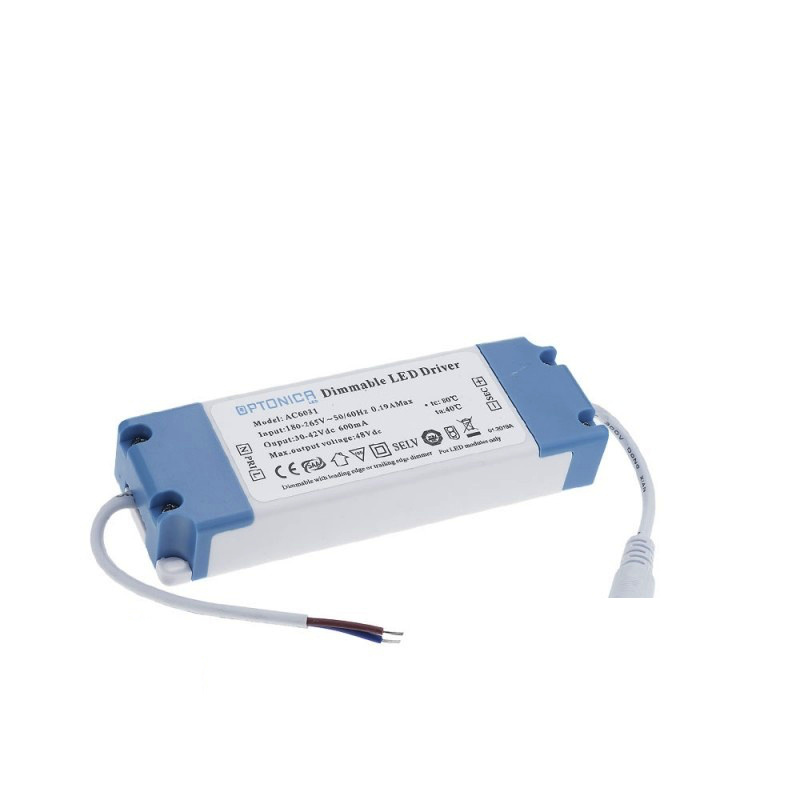 LED Panel 25W 600mA 30-42V Netzteil Dimmbar