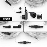 24V Lichtschlauch, 10M 240 LEDs ,wasserdicht für Außen, verbindet in der Reihenschaltung