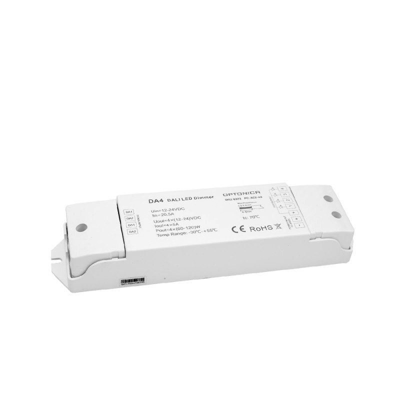 LED DA4 Dali Controller 20A 4Kanäle