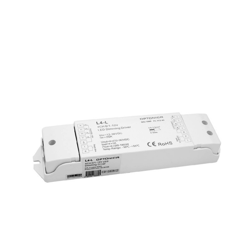 LED L4-L 0/1-10V Controller 20A 4Kanal