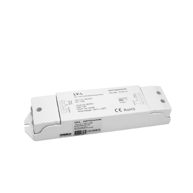 LED LV-L 0/1-10V Controller 12A 1Kanal