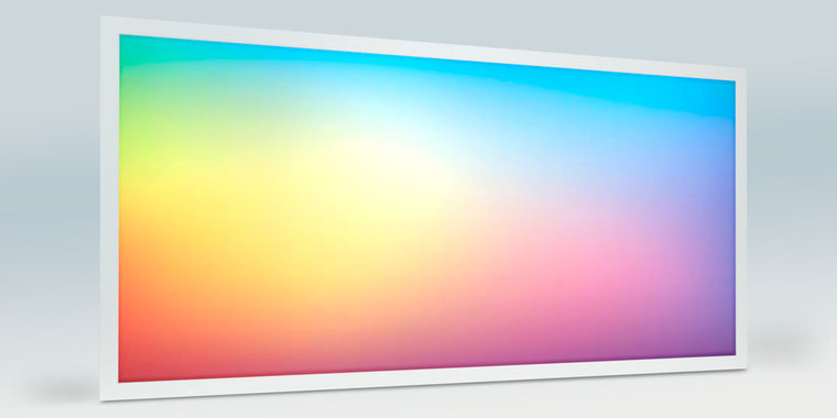 60W 60x120cm LED Panel RGB+CCT Dimmbar
