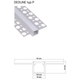 Aluprofil DEOLINE Trockenbauprofile 2m