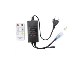 Anschlusskabel / Controller für 230V 5630 CCT LED Streifen inkl. Fernbedienung.