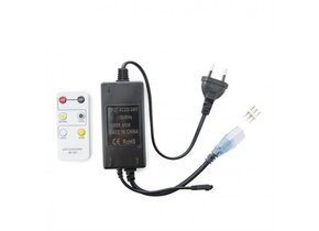 Anschlusskabel / Controller für 230V 5630 CCT LED Streifen inkl. Fernbedienung.
