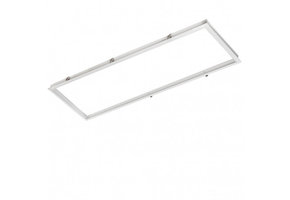 LED Panel Unterputz Rahmen 1200X300mm Weiß