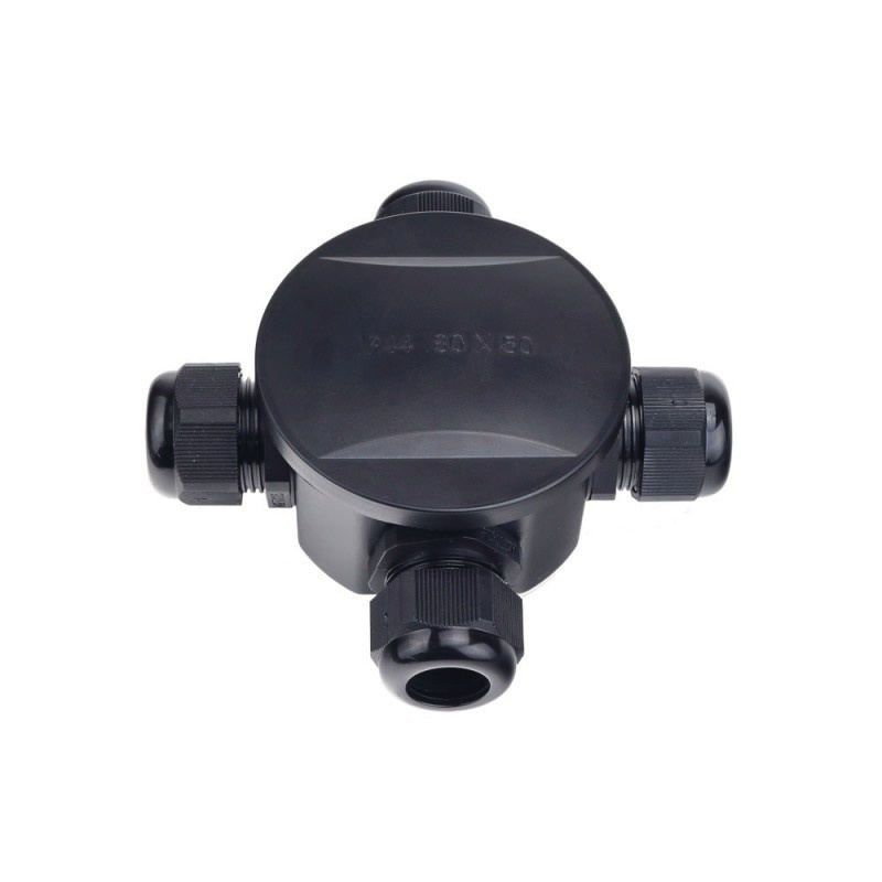 Kabelverbindungsdose mit 4 Kabeleinlässe Rund 2,5-4mm² IP44