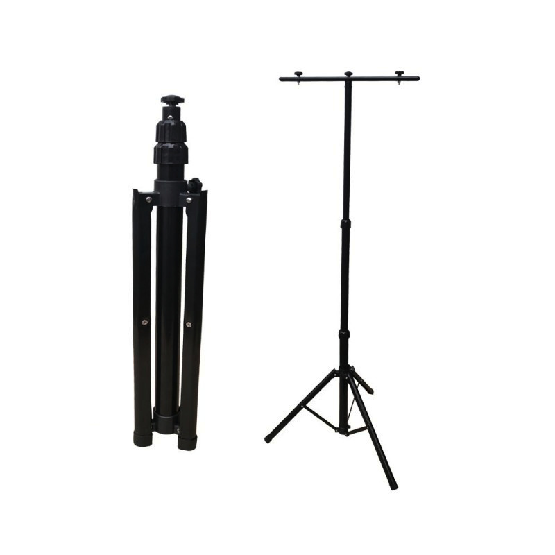 Stativ für Fluter 64-157cm Schwarz