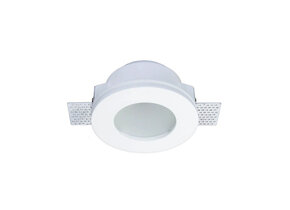 Einbaurahmen Trimless für LED GU10 Rund matt Weiß