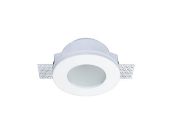 Einbaurahmen Trimless für LED GU10 Rund matt Weiß