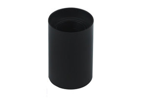 Aufbaurahmen für LED GU10 Kunststoff Rund Schwarz