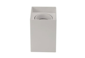 Aufbaurahmen für LED GU10 Kunststoff Quadratisch Weiß