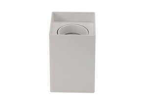 Aufbaurahmen für LED GU10 Kunststoff Quadratisch Weiß