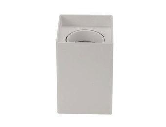 Aufbaurahmen für LED GU10 Kunststoff Quadratisch Weiß