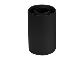 Aufbaurahmen für LED GU10 Kunststoff Rund Schwarz V2