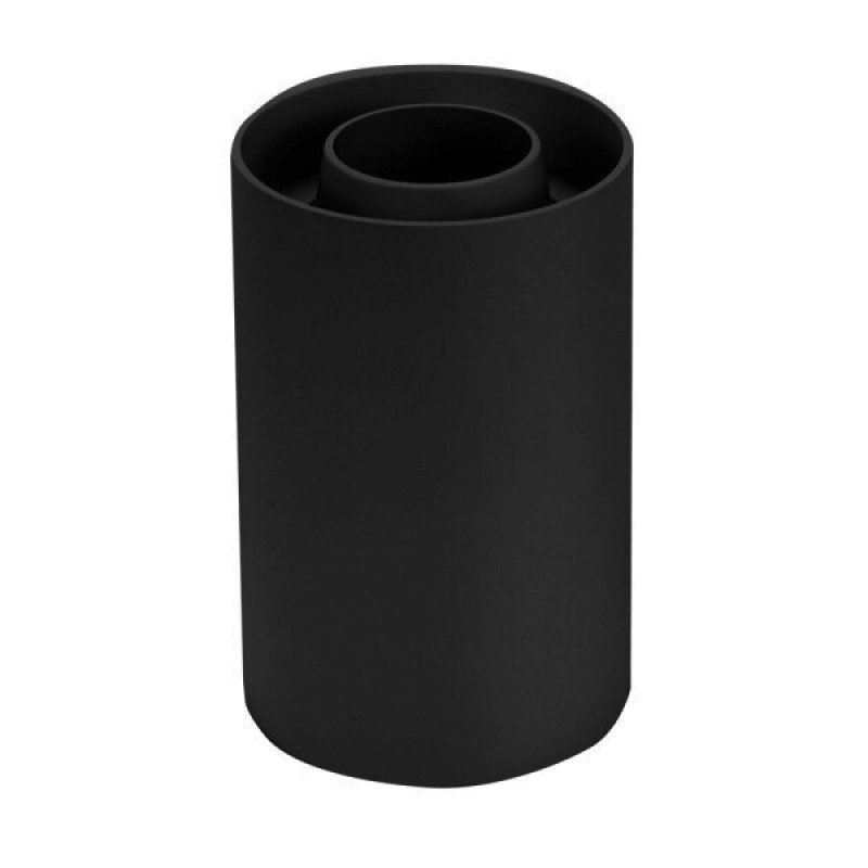 Aufbaurahmen für LED GU10 Kunststoff Rund Schwarz V2