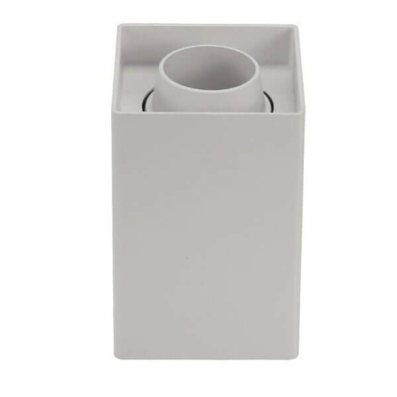 Aufbaurahmen für LED GU10 Kunststoff Quadratisch Weiß V2