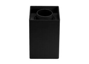 Aufbaurahmen für LED GU10 Kunststoff Quadratisch Schwarz V2