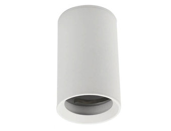 Deckenstrahler Aluminium GU10 Rund Weiß