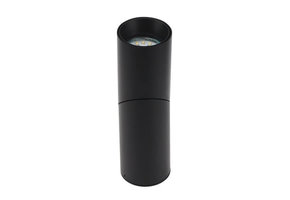 Wand- und Deckenstrahler GU10 schwenkbar Schwarz