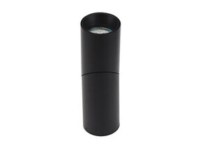 Wand- und Deckenstrahler GU10 schwenkbar Schwarz