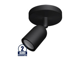 Deckenstrahler GU10 schwenkbar Schwarz