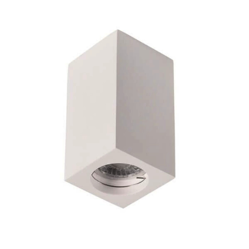 Aufbaurahmen für LED GU10 Quadratisch Weiß 17cm
