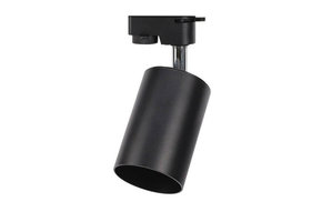 3-Phasen Schienenstrahler mit GU10-Fassung Aluminium Schwarz