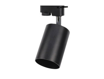 3-Phasen Schienenstrahler mit GU10-Fassung Aluminium Schwarz