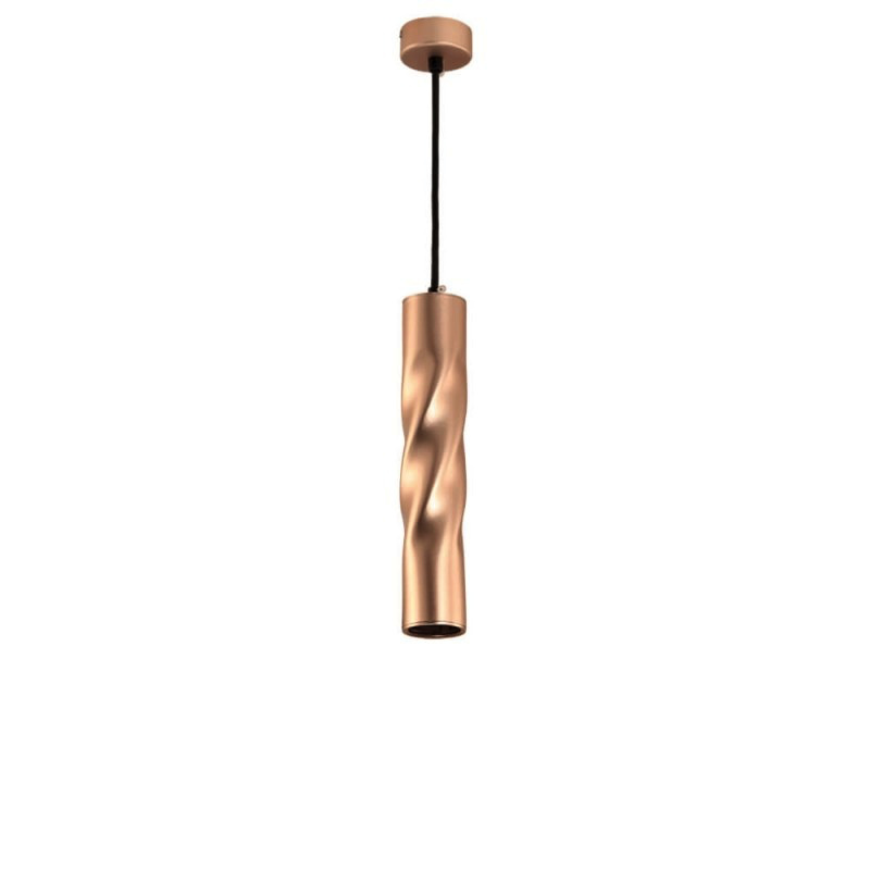 Pendelleuchte Twisted für GU10 30cm Bronze