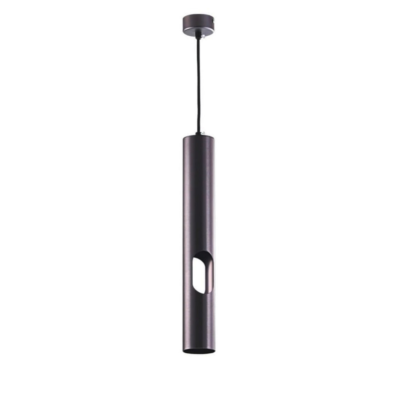 Pendelleuchte mit seitlichem Lichtauslass für GU10 40cm Traubenrot