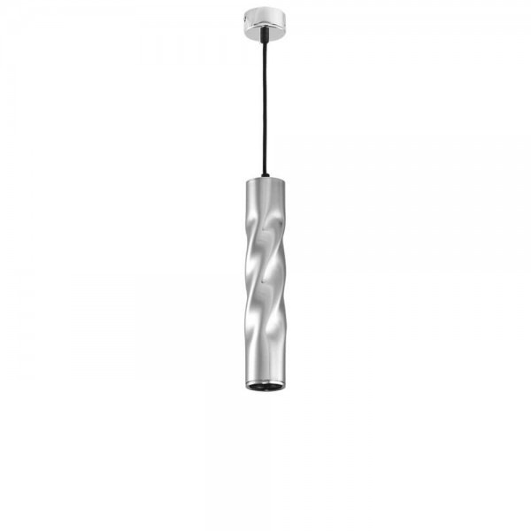 Pendelleuchte Twisted für GU10 30cm Chrom