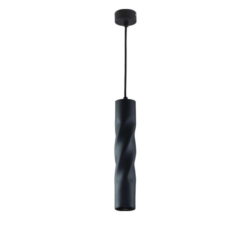 Pendelleuchte Twisted für GU10 30cm Schwarz