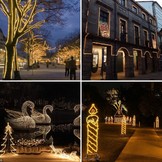 24V Lichtschlauch, 10M 240 LEDs ,wasserdicht für Außen, verbindet in der Reihenschaltung