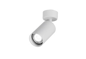 Deckenstrahler GU10 Aluminium schwenkbar Weiß