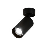 Deckenstrahler GU10 Aluminium schwenkbar Schwarz