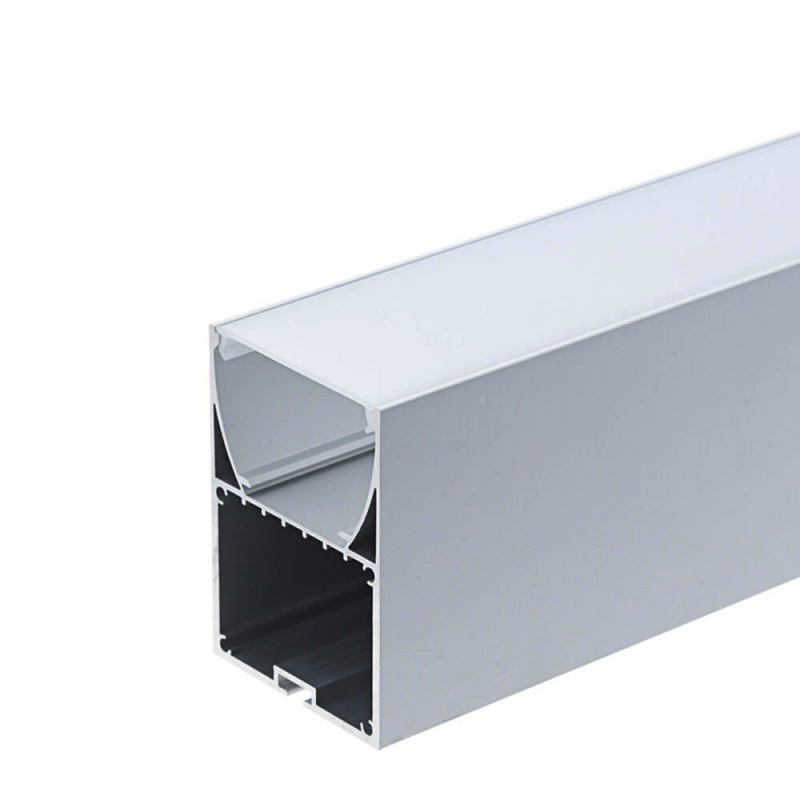 LED Linearleuchten-Profil eloxiert 2m SET