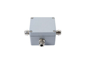 Kabelverbindungsdose mit 4 Kreuz-Kabeleinlässen 450V 24A Metall IP65