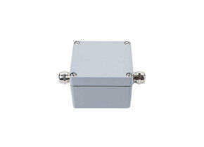 Kabelverbindungsdose mit 2 Kabeleinlässen 450V 24A Metall IP65