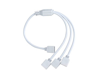 Y-Connector 3-fach mit 30cm Kabel für 10mm RGB Streifen