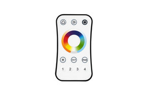 LED RGB+CCT 4 Zonen Fernbedienung RF 2.4G
